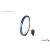 Puig Universal Wheel Rim Strips (Blue) With Applicator