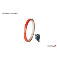 Puig Universal Wheel Rim Strips (Orange KTM) With Applicator