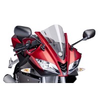 Puig Racing Screen To Suit Yamaha YZF-R125 (2008 - 2018) - Clear