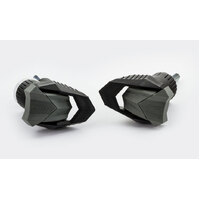 Puig Frame Sliders To Suit Aprilia Shiver/Dorsoduro (Black)