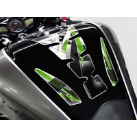 Puig Wings Tank Pad To Suit Various Kawasaki Models (Black)