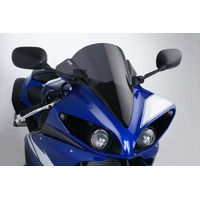 Puig Z-Racing Screen To Suit Yamaha YZF-R1 (2009 - 2014) - Dark Smoke