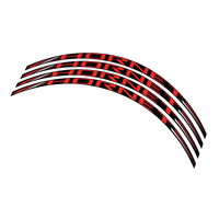Puig Rim Strips X4 Hornet (Red)