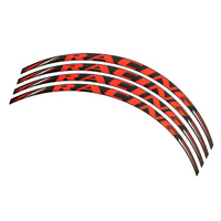 Puig Rim Strips X4 X-Max (Red)