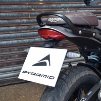 Pyramid Tail Tidy | Matte Black | Triumph Scrambler 400 X 2024>Current