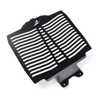 Pyramid Radiator Guard | Matte Black | Moto Guzzi Stelvio 2023>Current