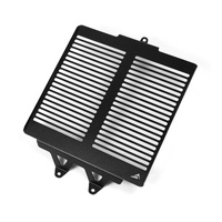 Pyramid Radiator Guard | Matte Black | Moto Guzzi V100 Mandello 2022>Current