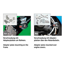 LSL Crash Pad Mounting Kit To Suit Suzuki GSF 1200 2001 - 2007