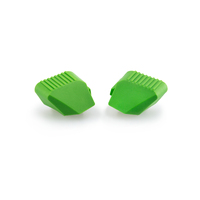 Puig Rubber Ends By Pair Fr.Sliders Pro (Green)