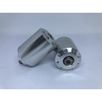 Puig Long Bar Ends To Suit Various Yamaha Models (Silver)