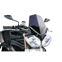 Puig New Generation Sport Screen To Suit Triumph Speed Triple/R / Street Triple/R (Dark Smoke)