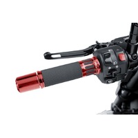 Puig Grips By Pair Puig Hi-Tech Racing (Red)