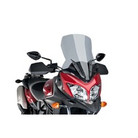 Puig Touring Screen To Suit Suzuki DL650 V-Strom (2012 - 2016) - Smoke