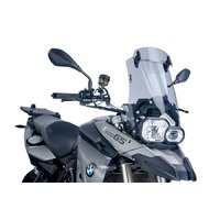 Puig Touring Screen With Visor To Suit BMW F650/800GS (Smoke)