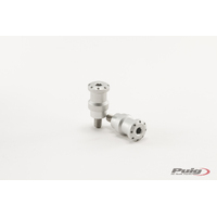 Puig Spools By Pair Hi-Tech Parts Diam.8mm (Silver)