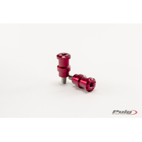 Puig Spools By Pair Hi-Tech Parts Diam.8mm (Red)