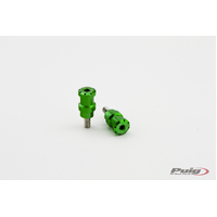 Puig Spools By Pair Hi-Tech Parts Diam.8mm (Green)
