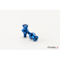 Puig Spools By Pair Hi-Tech Parts Diam.10mm (Blue)