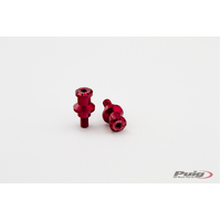 Puig Spools By Pair Hi-Tech Parts Diam.10mm (Red)