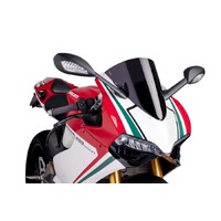 Puig R-Racing Screen To Suit Ducati Panigale/Superleggera (Dark Smoke)