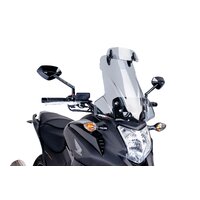 Puig Touring Screen W/Visor Honda NC700X 12-13 (Smoke)