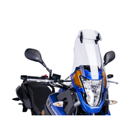 Puig Visor Multiadjustable W/Template 230X90Mm. C/Clear
