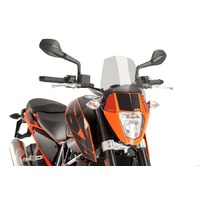 Puig New Generation Sport Screen To Suit KTM 690 Duke/R (Smoke)