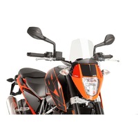 Puig New Generation Sport Screen To Suit KTM 690 Duke (2012 - 2020) - Clear