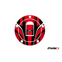Puig Fuel Cap Cover Radical Kawasaki (Red)