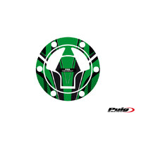 Puig Fuel Cap Cover Radical Kawasaki (Green)