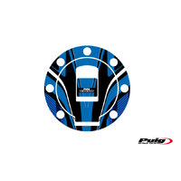 Puig Fuel Cap Cover Mod. Radical Yamaha (Blue)