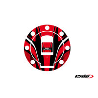 Puig Fuel Cap Cover Mod. Radical Yamaha (Red)
