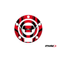 Puig Fuel Cap Cover Mod. Radical Yamaha (Red)