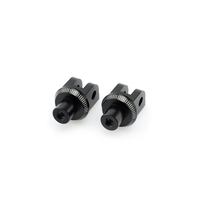 Puig Footpeg Adaptor To Suit Various Honda Models (Black)