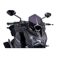 Puig New Generation Sport Screen To Suit Kawasaki Z800/E (2013 - 2016) - Dark Smoke