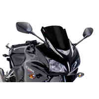 Puig Z-Racing Screen To Suit Honda CBR500R (2013 - 2015) - Black