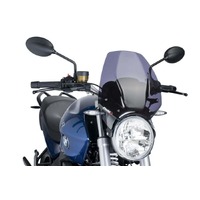 Puig New Generation Sport Screen To Suit BMW R1200R (2006 - 2014) - Dark Smoke