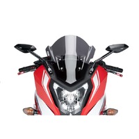 Puig Z-Racing Screen To Suit Honda CBR650F 2014 - 2020 (Dark Smoke)