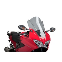 Puig Touring Screen To Suit Honda VFR800F 2014 - 2020 (Smoke)