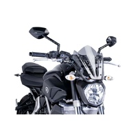 Puig Naked New Generation Sport Screen To Suit Yamaha MT-07 2014 - 2017 (Smoke)