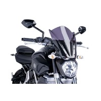Puig New Generation Touring Screen To Suit Yamaha MT-07 (2014 - 2017) - Dark Smoke