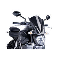 Puig Screen New Gen Touring Yamaha MT07 14'-17' (Black)