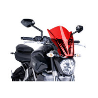 Puig Screen New Gen Touring Yamaha MT07 14'-17' (Red)