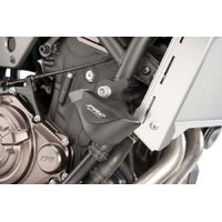 Puig Pro Frame Sliders To Suit Yamaha MT-07 / XSR700 Models (Black)