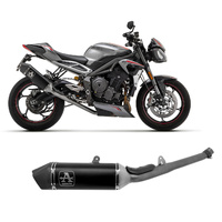 Arrow Exhaust - Triumph Street Triple 765 2020 > 2022 Complete System Veloce Dark Aluminum