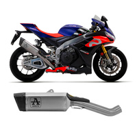 Arrow Exhaust - Aprilia Rsv 4 1100 Factory 2021 > 2023 Exhaust Muffler Pista Inox Link Pipe Titanium