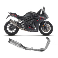 Arrow Exhaust - Honda Cbr 650 R 2024 Racing Full System Exhaust Indy Race Evo Titanium Carbon End Cap