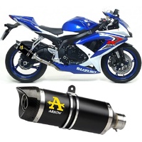 Arrow Exhaust - Suzuki Gsx-R 750 2008 > 2010 Full Exhaust Street Thunder Aluminium Black