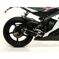 Arrow Exhaust - Yamaha YZF 600 R6 2008 > 2011 Full Exhaust Street Thunder Aluminium Black