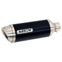Arrow Exhaust - Suzuki Gsx-R 600 2008 > 2010 Exhaust + Link Pipe Street Thunder Aluminium Black
